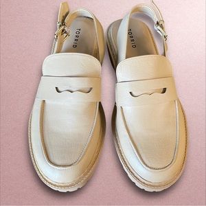 Torrid Sling Back Lug Loafers